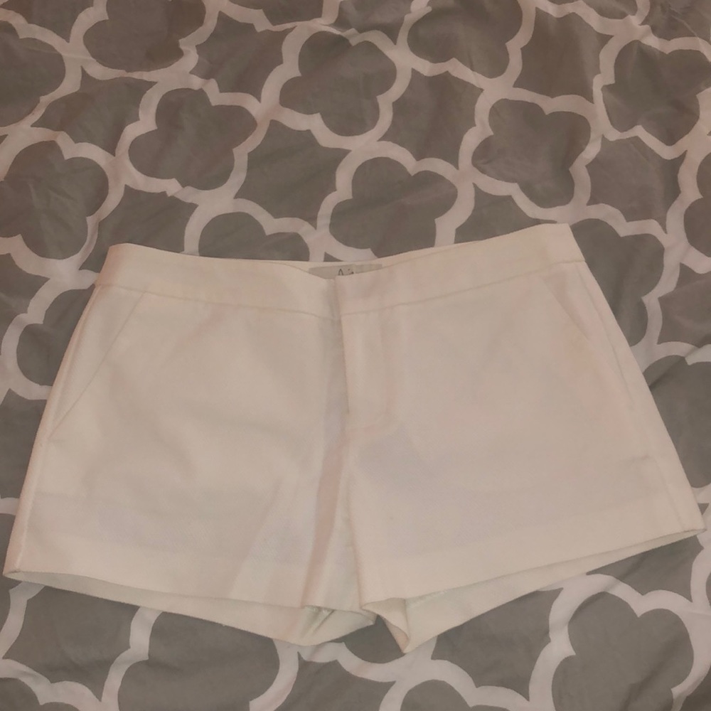 Joie cotton white shorts, size 6